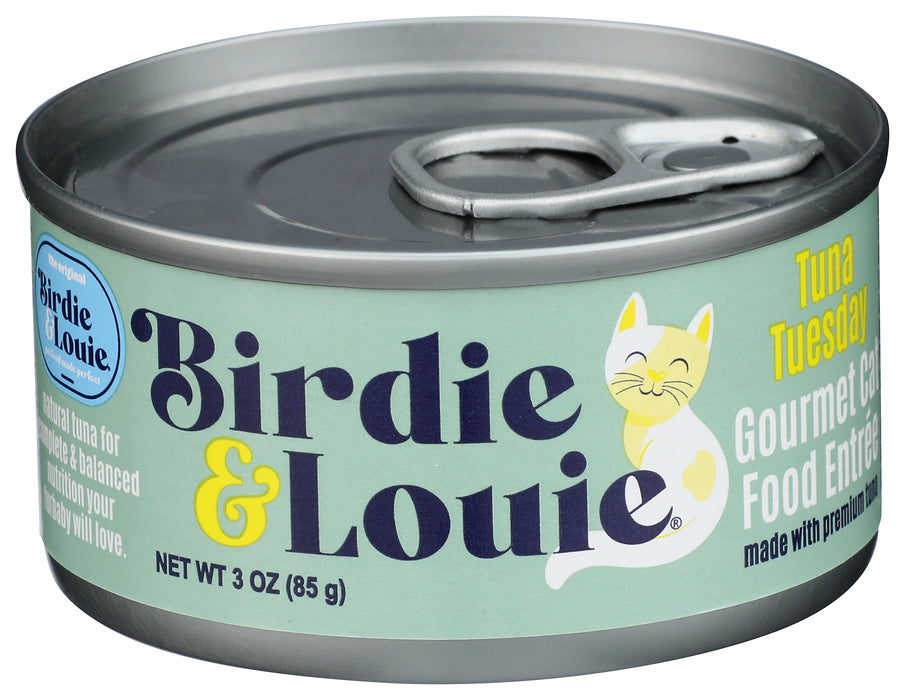 Wet Cat Food, Tuna, 3 oz