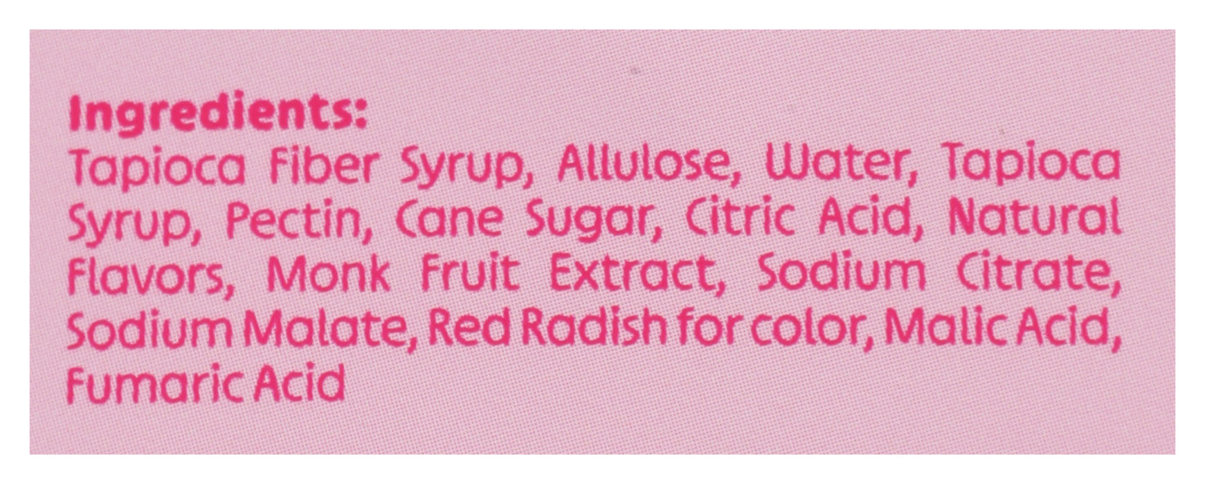 Sour Watermelon-Lychee Gummy Candy, 1.8 oz