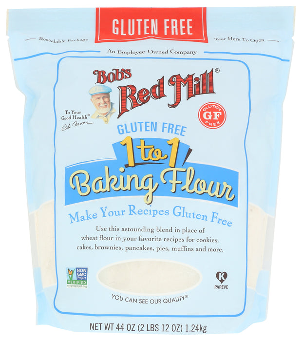 Gluten Free 1 to 1 Baking Flour, 44 oz
