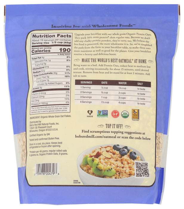 Protein Oats, GF, 32 oz