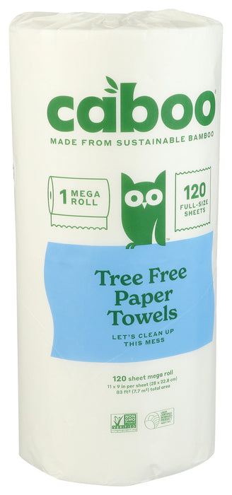 Tree Free Paper Towels 120 sheets, 1 roll