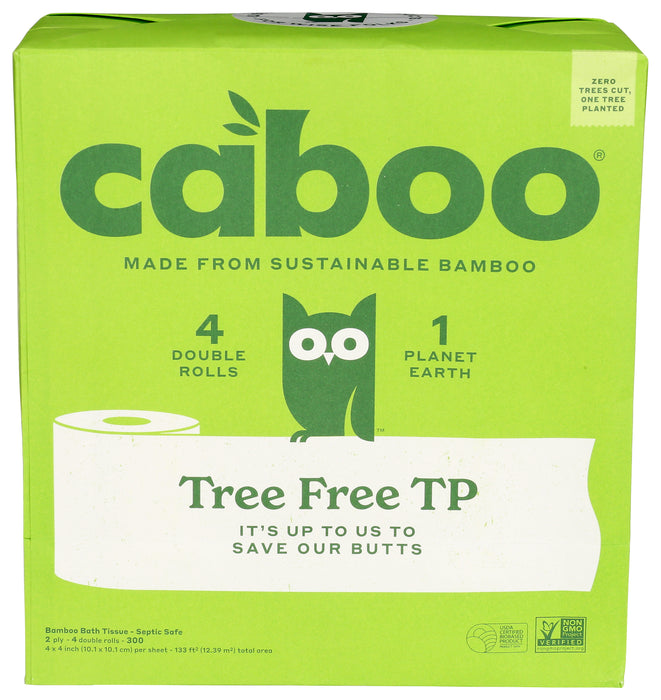Tree Free TP 2 ply 300 sheets, 4 roll