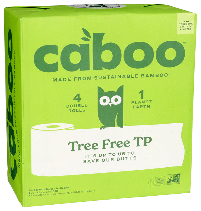Tree Free TP 2 ply 300 sheets, 4 roll