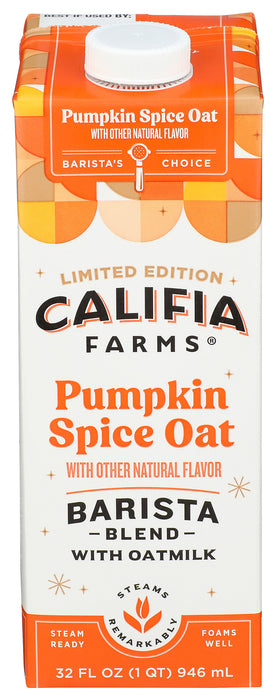 Pumpkin Spice Oat Creamer, 32 fl oz