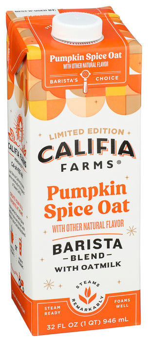 Pumpkin Spice Oat Creamer, 32 fl oz