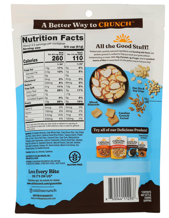 Vanilla Almond Protein Granola, 8 oz