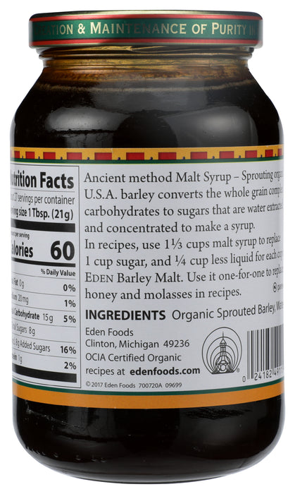 Barley Malt, Org, 20 oz