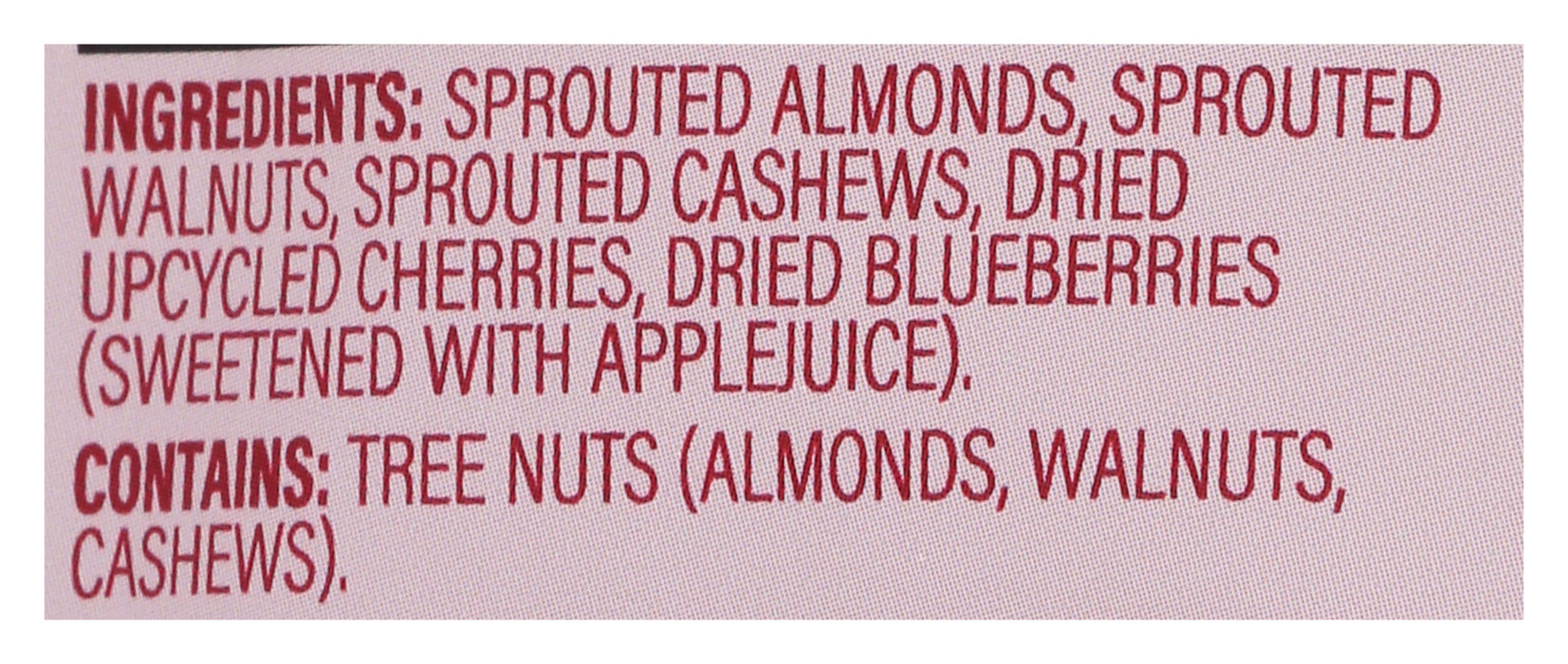 Sprouted Nut Medley, Cherry Berry, 4 oz