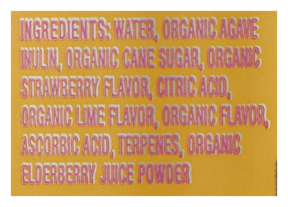 Prebiotic Berry Citrus Soda, Org, 12 fl oz