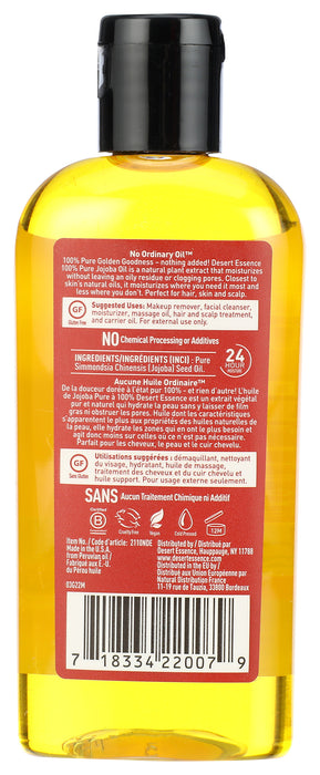 Pure Jojoba Oil, 4 fl oz