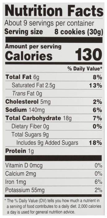 Brownie Crisp Cookie Thins, 9 oz