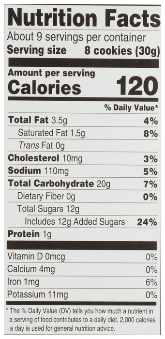 Triple Ginger Cookie Thins, 9 oz