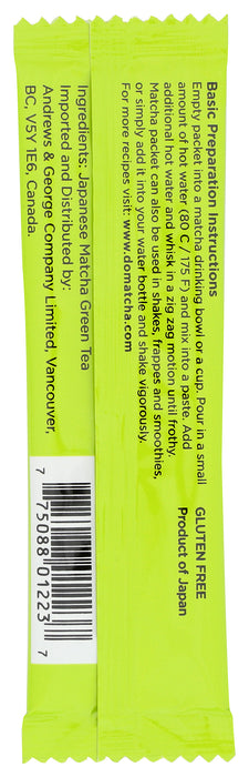 Single Packets, Ceremonial Matcha, 24pk / 1.3 oz