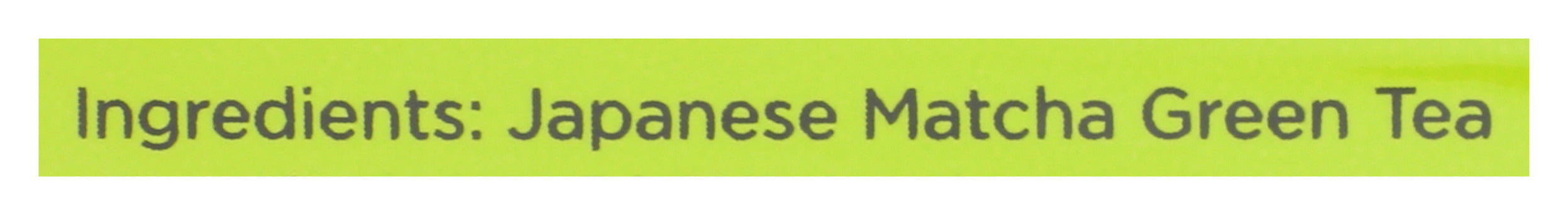 Single Packets, Ceremonial Matcha, 24pk / 1.3 oz