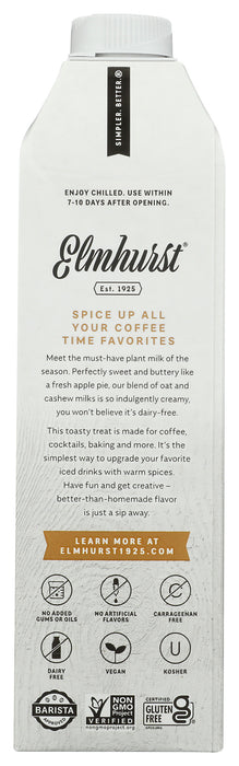 Apple Pie Spice Oat Milk, 32 fl oz