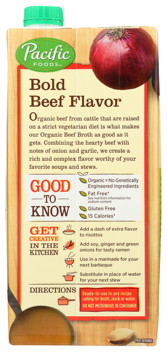 Beef Broth, Org, 32 fl oz