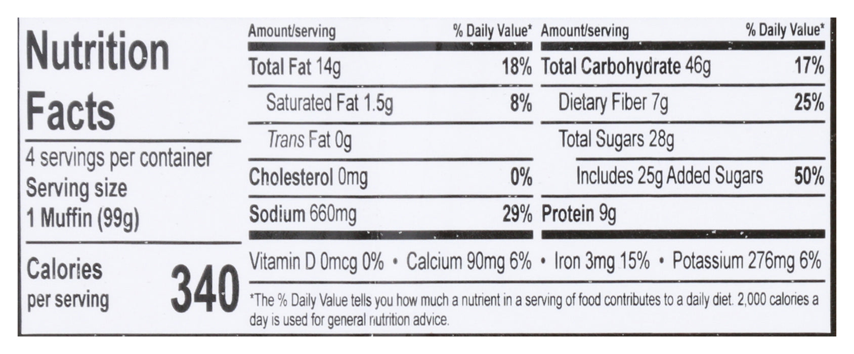 Apple Cinnamon Muffins 4ct, 14 oz
