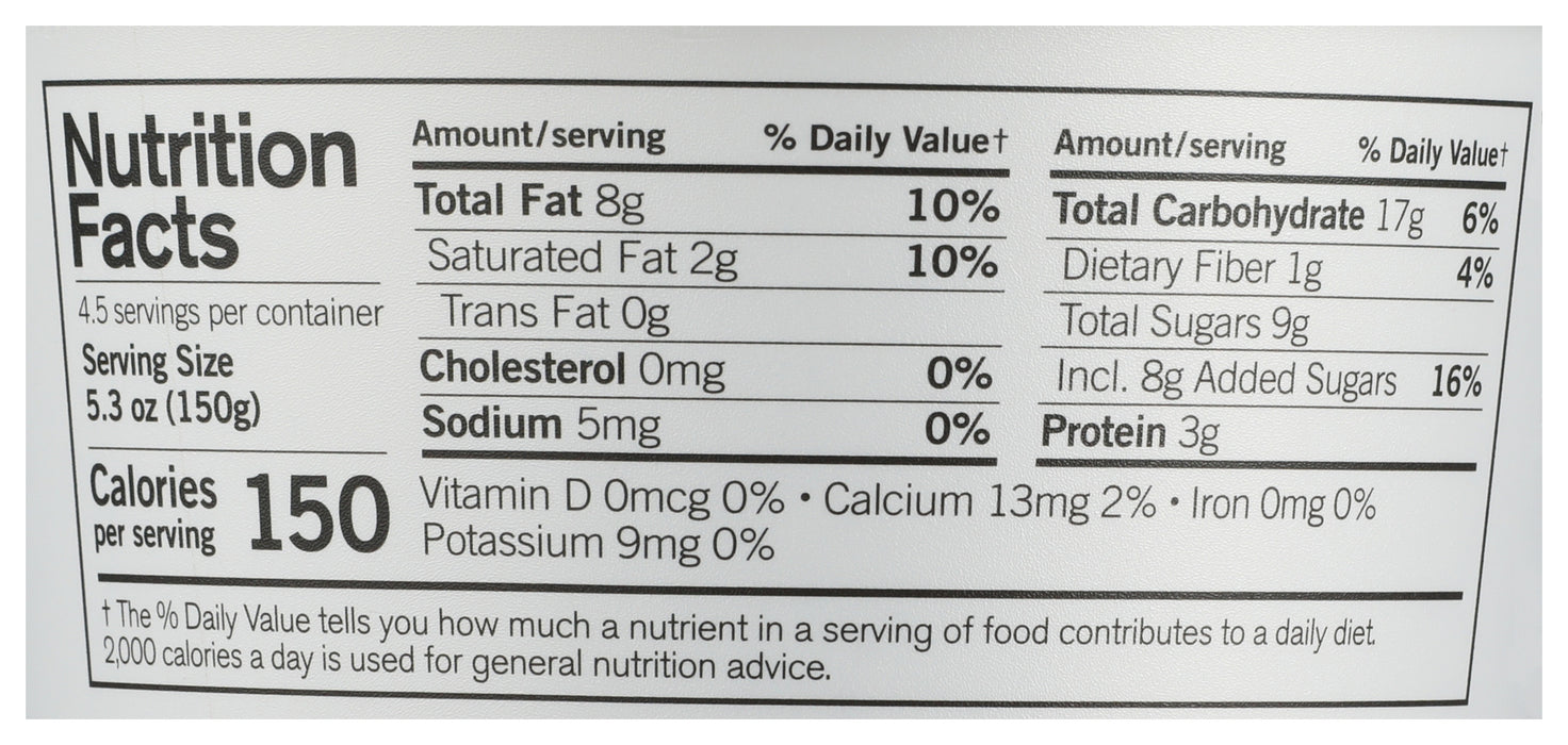 Organic Cashew & Coconut Yogurt, Vanilla Bean, 24 fl oz