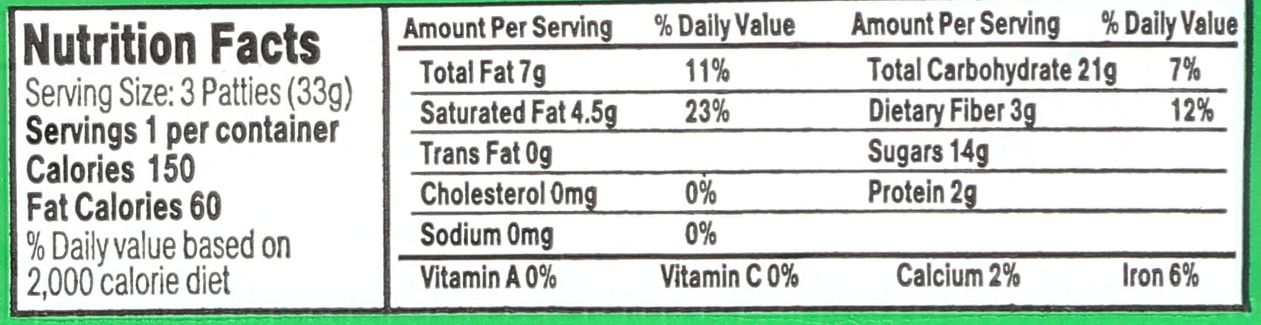 Mint Chocolate Honey Patties, Org, 3 pk, 1.2 oz