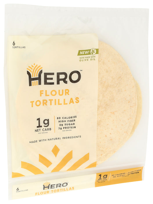 Flour Tortillas, 6 pc/ 9.3 oz