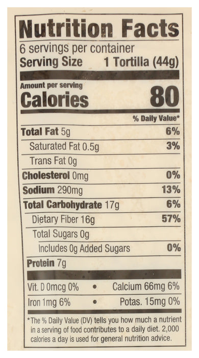 Flour Tortillas, 6 pc/ 9.3 oz