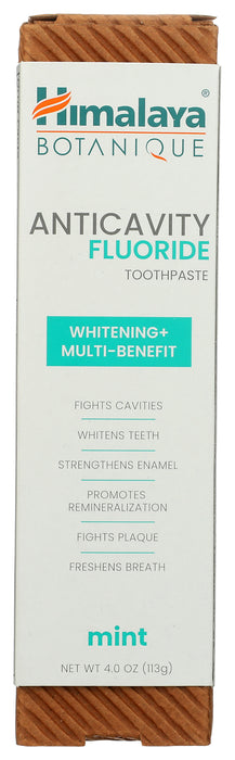 Anticavity Fluoride Toothpaste, Mint, 4 oz