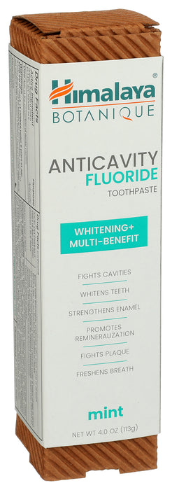 Anticavity Fluoride Toothpaste, Mint, 4 oz