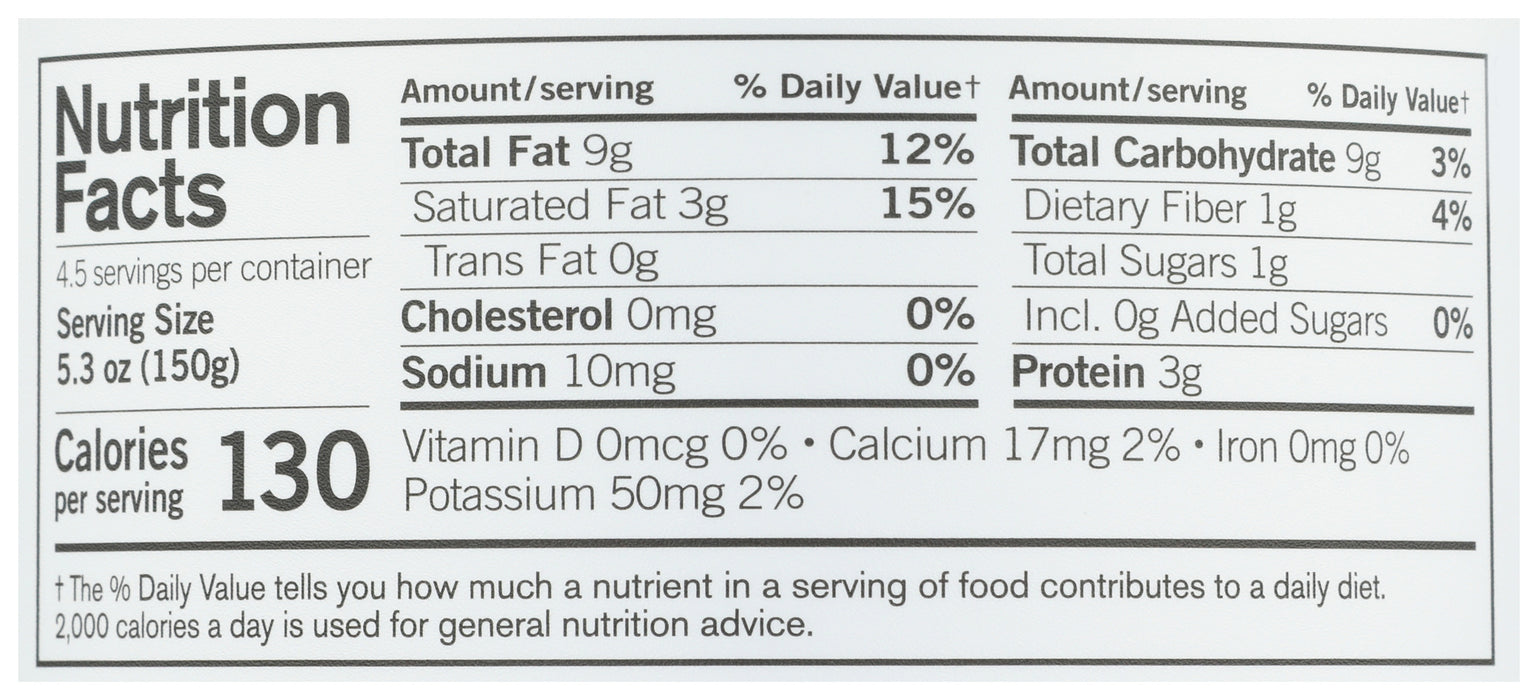 Unsweetened Vanilla Bean Yogurt, Org, 24 fl oz