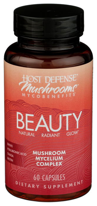 Beauty Mushroom Mycelium Complex, 60  cap