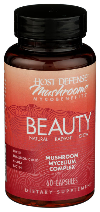 Beauty Mushroom Mycelium Complex, 60  cap