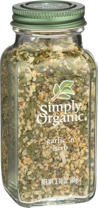 Garlic 'n Herb, Org, 3.1 oz