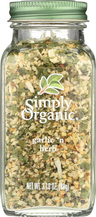 Garlic 'n Herb, Org, 3.1 oz