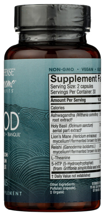 Mood Mushroom Mycelium Complex, 60 cap