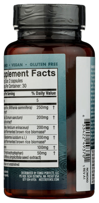 Mood Mushroom Mycelium Complex, 60 cap