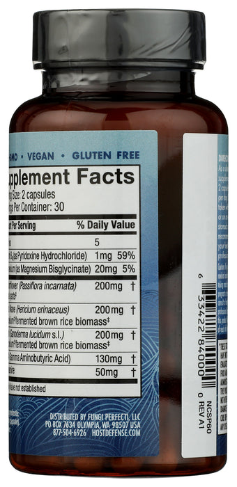 Sleep Mushroom Mycelium Complex, 60 cap