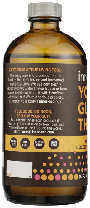 Probiotic Coconut Water, Mango Pineapple, 15 fl oz
