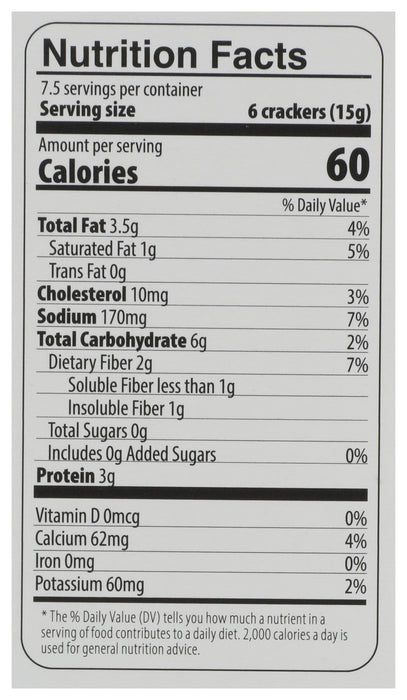 Primal Thin Crackers, Parmesan, Org, GF, 4 oz