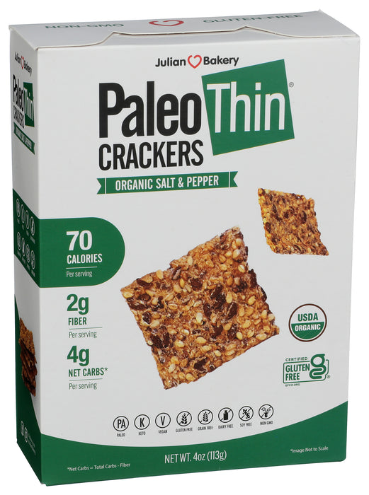 Primal Thin Crackers, Salt & Pepper, Org, GF, 4 oz