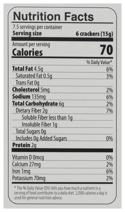 Primal Thin Crackers, Salt & Pepper, Org, GF, 4 oz