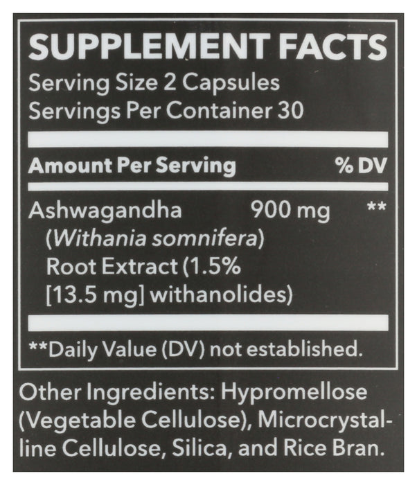 Ashwagandha Root Extract, 900mg, 60 vcap