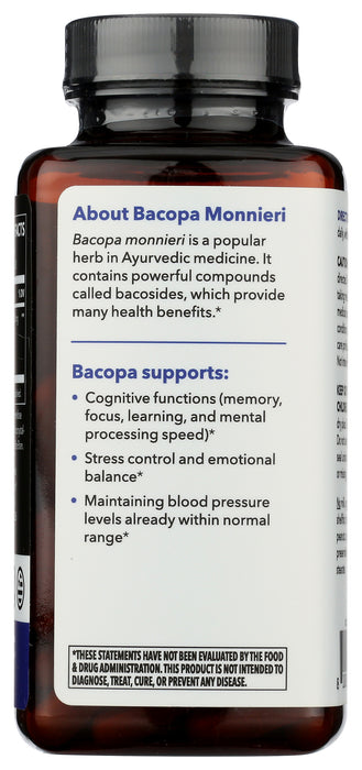 Bacopa Extract, 900mg, 60 vcap,