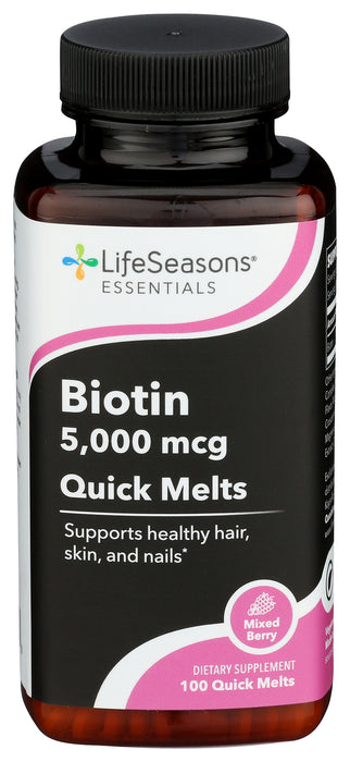 Biotin, 5000mcg, 100 melts
