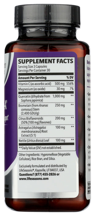 Breathe-X Allergy & Sinus Support, 90 vcap