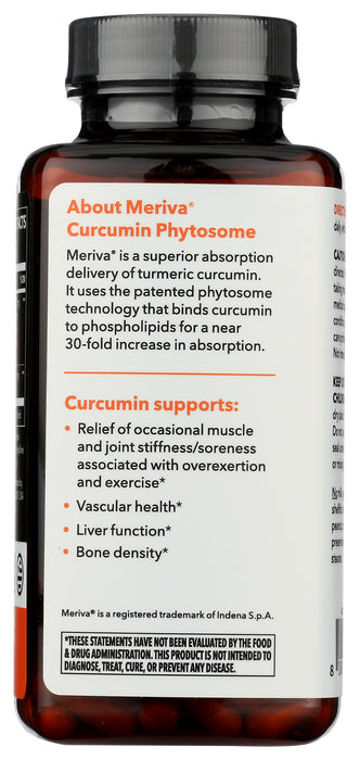 Curcumin Phytosome, 500mg, 60vcap