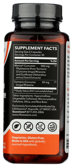 Curcumin Phytosome, 500mg, 60vcap