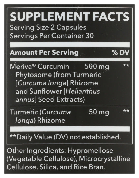 Curcumin Phytosome, 500mg, 60vcap