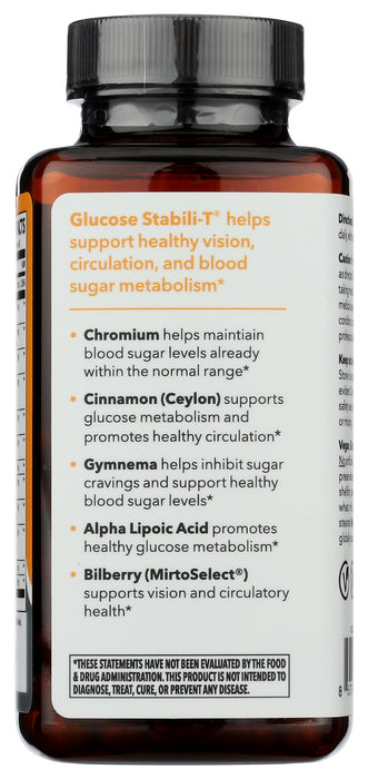Glucose Stabili-T Blood Sugar Support, 90 vcap