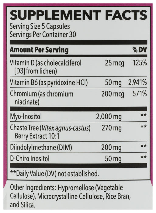 Hormone Balance PCOS Formula, 150 vcap