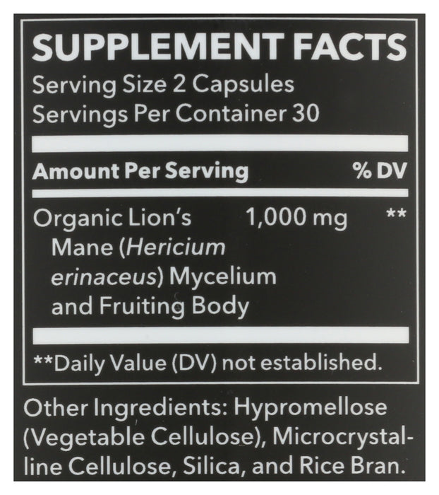 Lion's Mane Mushroom, 1000mg, 60 vcap