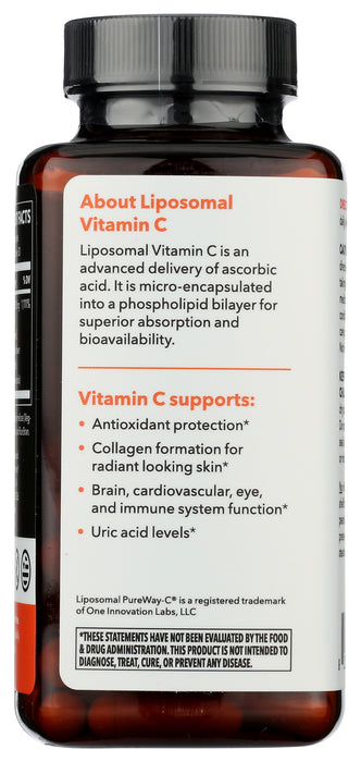 Liposomal Vitamin C 1000mg, 60 vcap